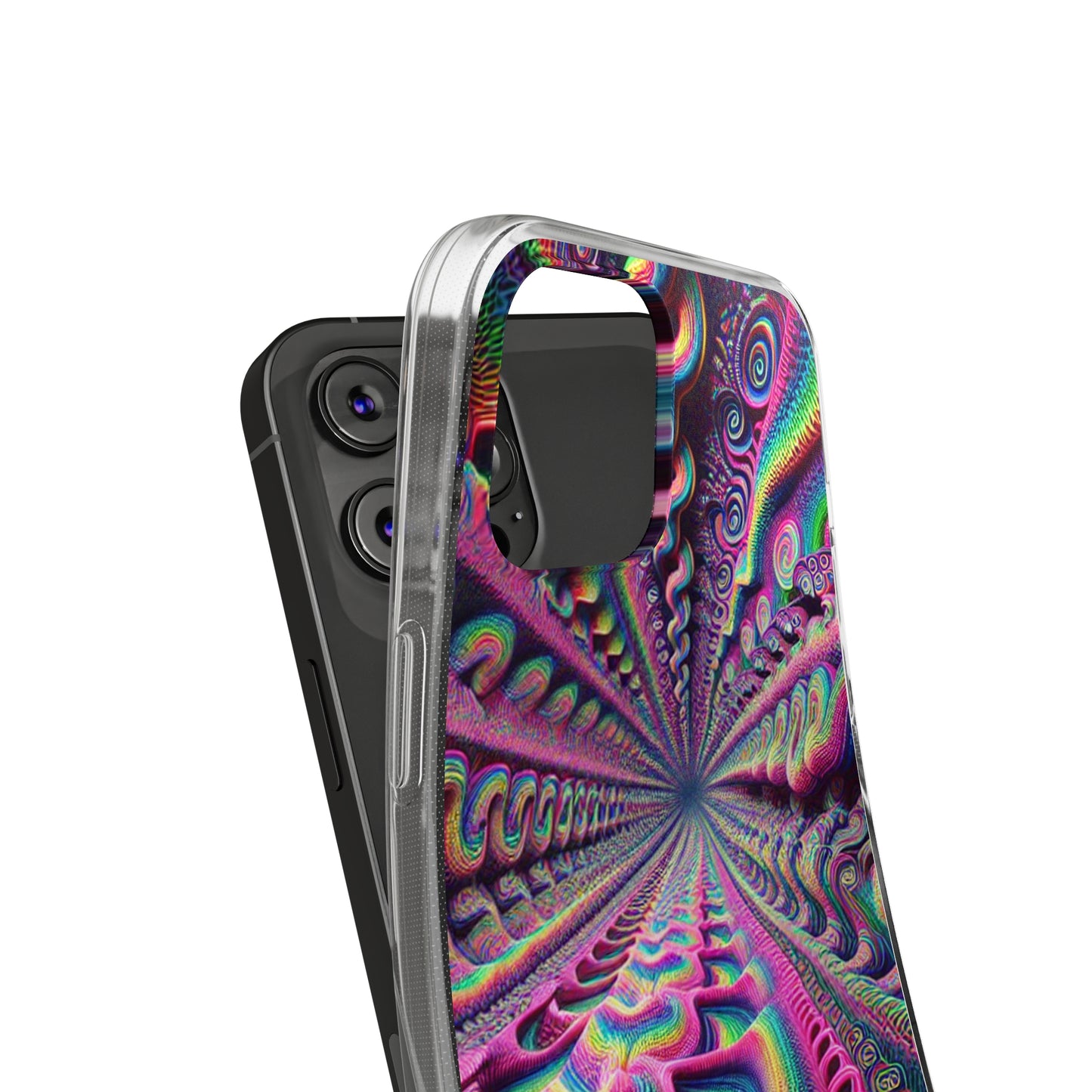 VibrancyInfiniteNeonacopia Infinity Patterns Art Polycarbonate Phone Case