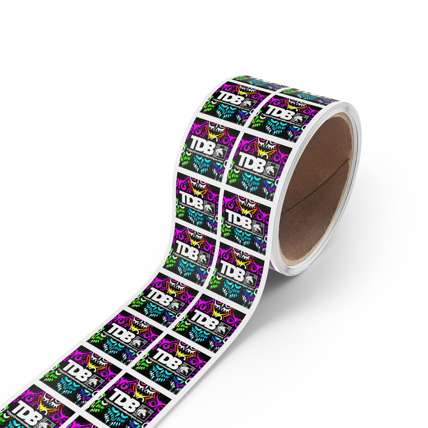 Colorful Skull Sticker Labels - Fun Party Favors for Events