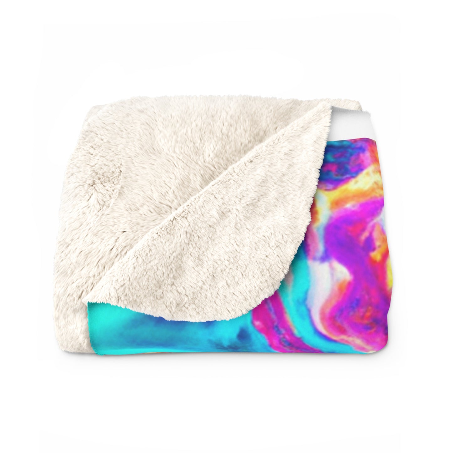 Vincento Florentini - Trippy Infinity Patterns Sherpa Blanket