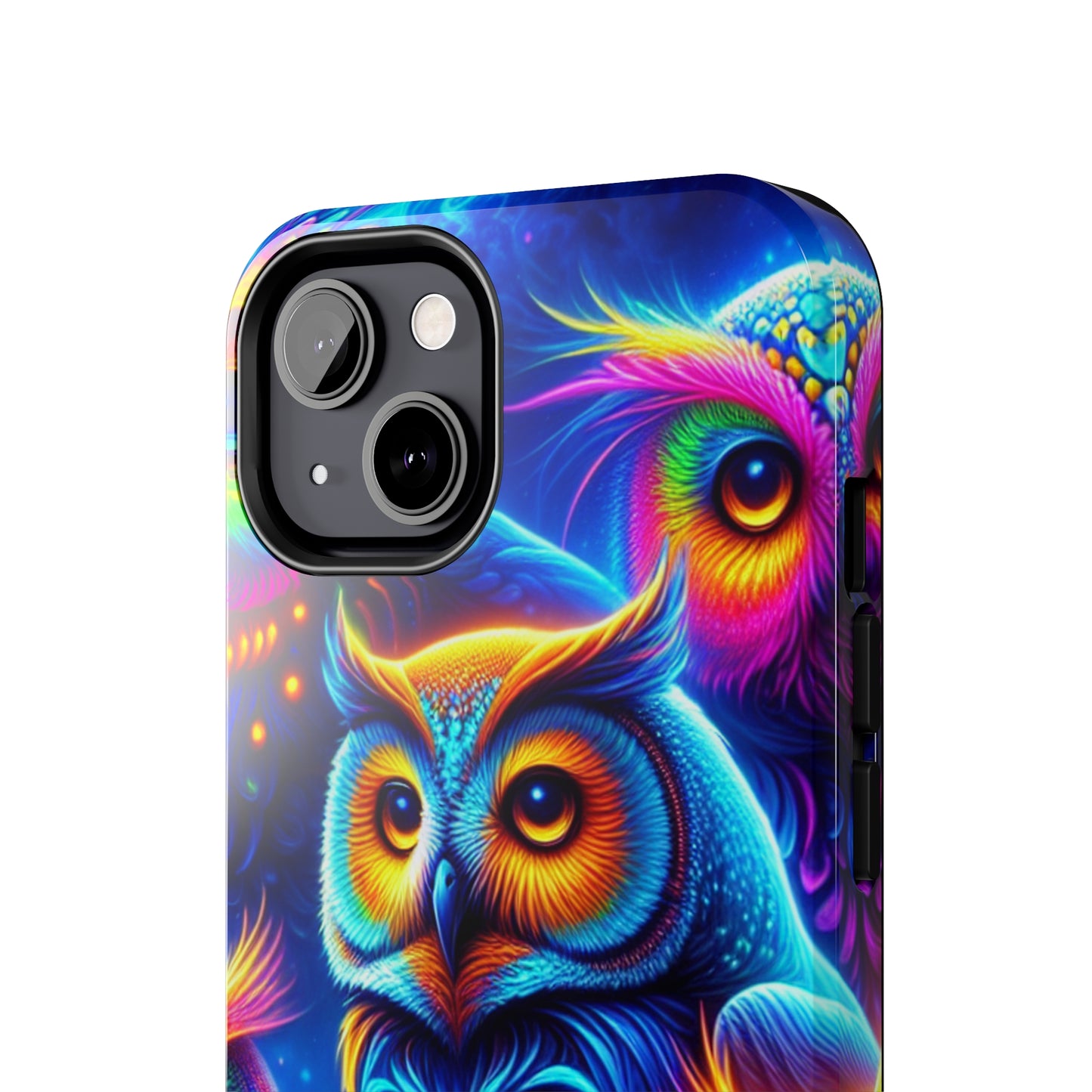 Neon Night Owls. NEON Owls Tough Phone Case