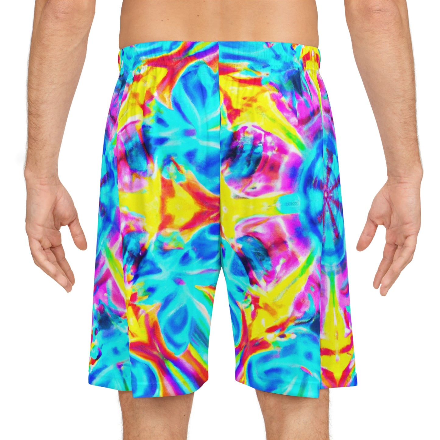 Antoneo di Fonti - Trippy Infinity Patterns Rave Shorts