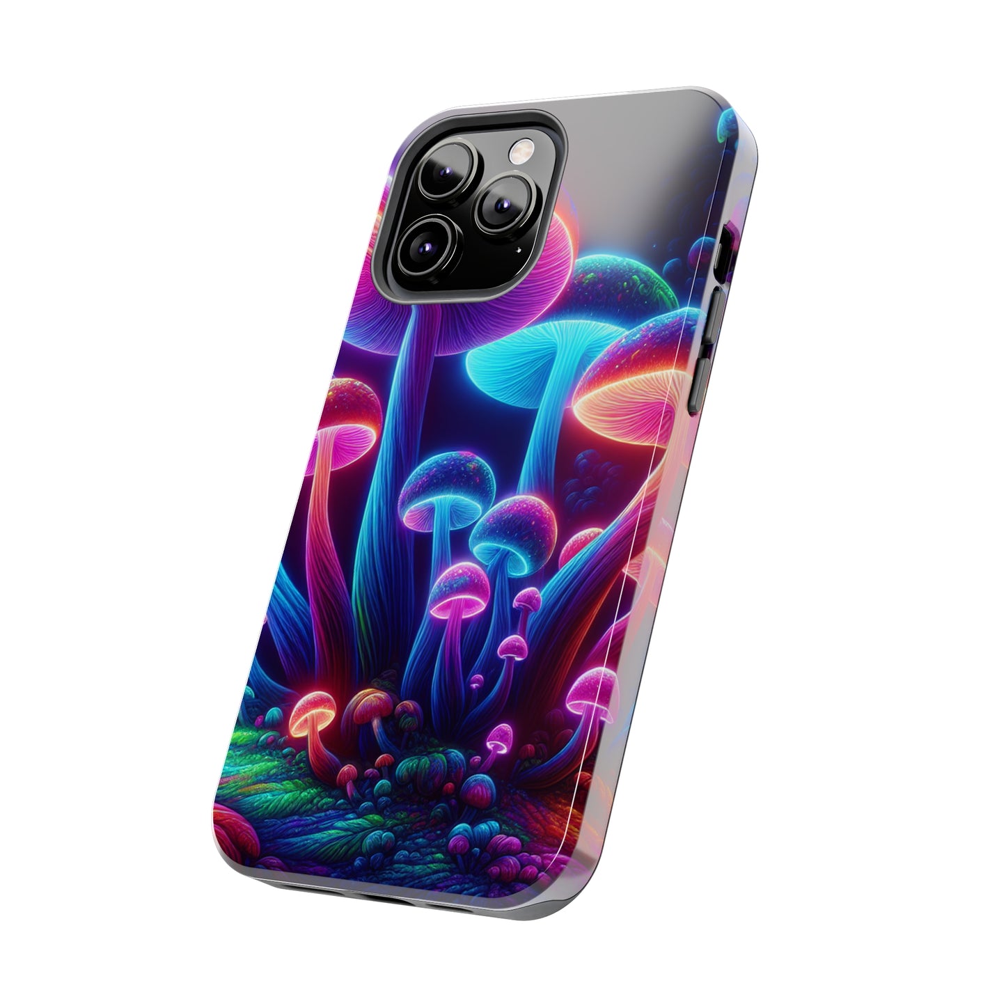 Neon Psychedelic Pupal Art NEON Unicorns Tough Phone Case Iphone 7 8 9 10 11 12 13 14 Pro Max Mini Plus XR XS SE