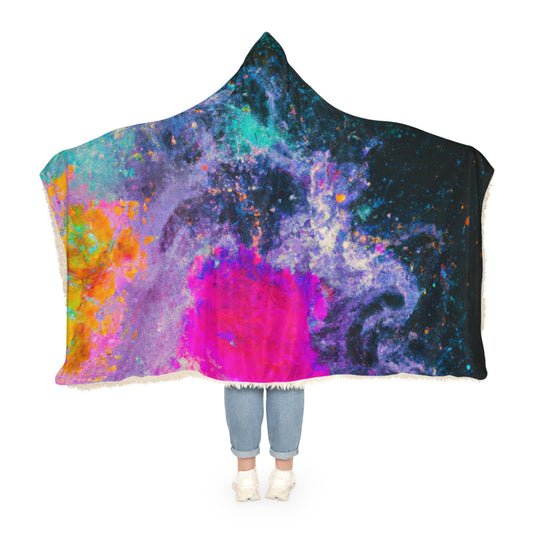 , and shapes
"Neon Splatterland" - NEON Infinity Patterns Art Hooded Snuggle Blanket