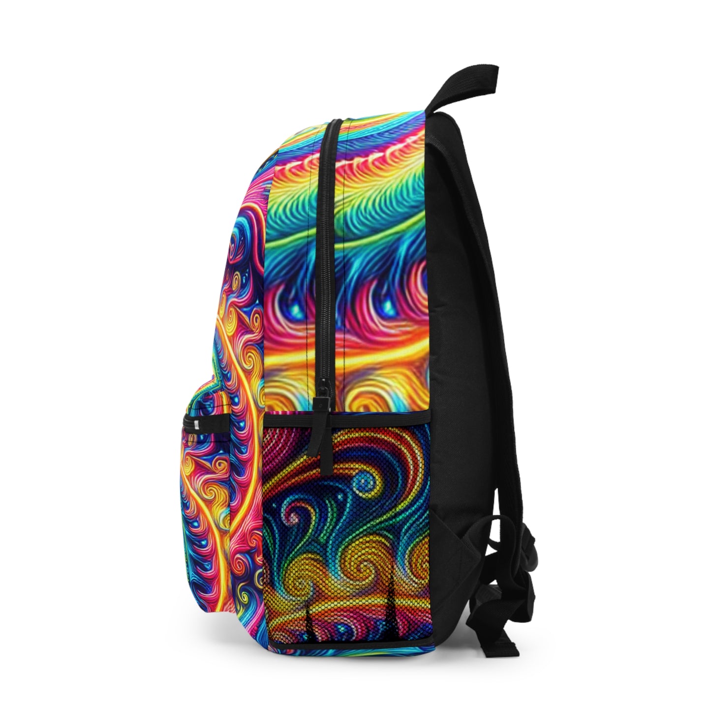 Leonardo da Slarvi - Trippy Infinity Patterns Backpack