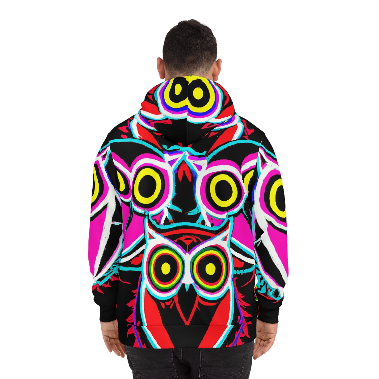 Neon Nocturne - NEON Owls AOP Hoodie
