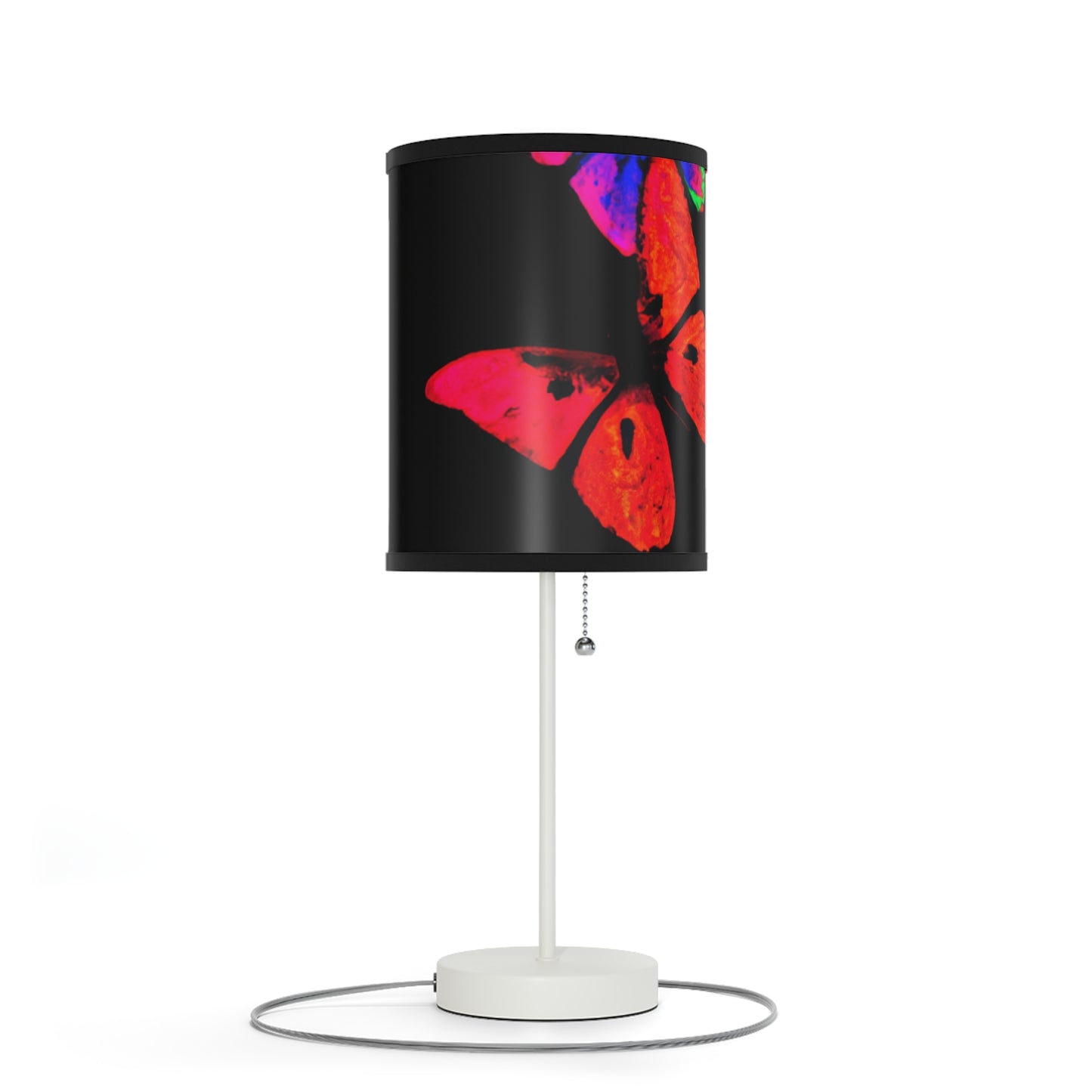 "Technicolor Dreamsitter" - NEON Butterflies Colored Lamp