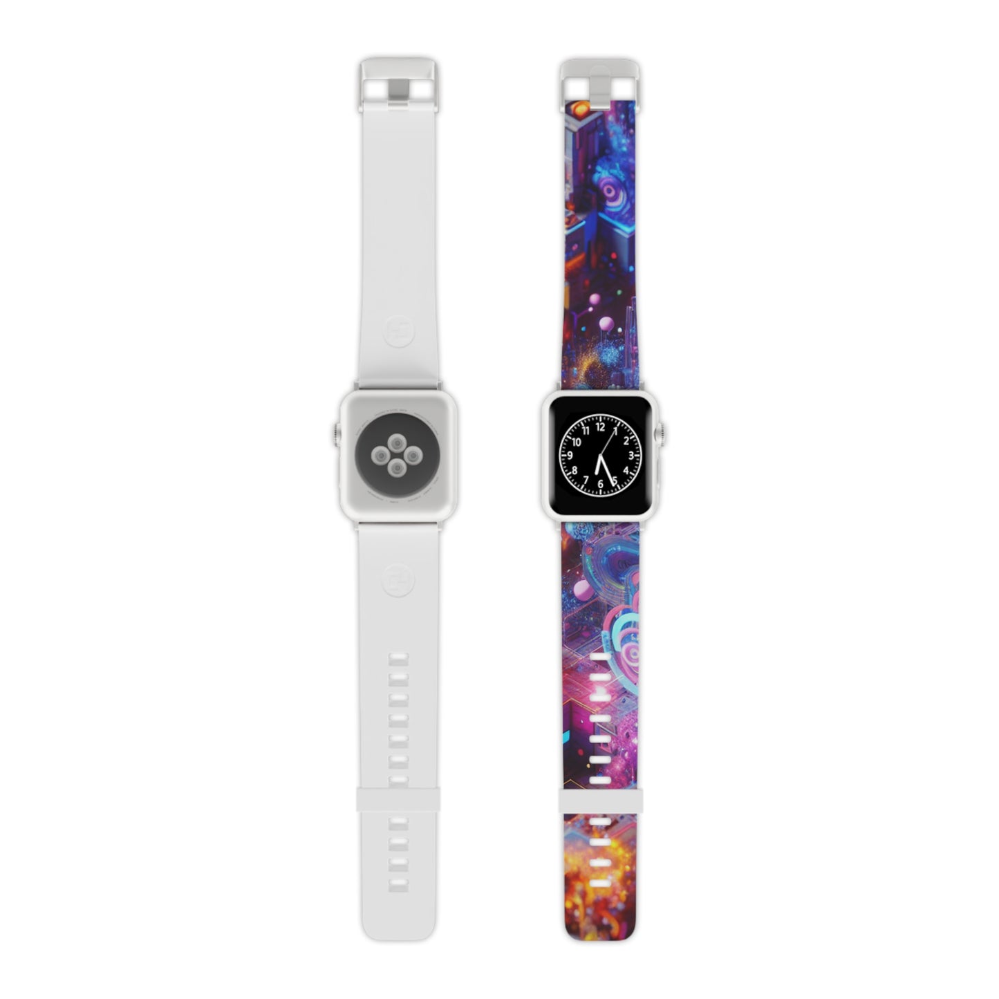 and highlighting
Galactic Illumination - Trippy Infinity Patterns Iwatch Band