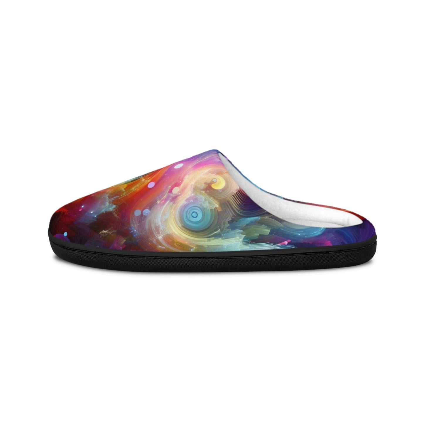 Abdul al-Aziz ibn Yashar - Trippy Infity Patterns Men's Indoor Slippers