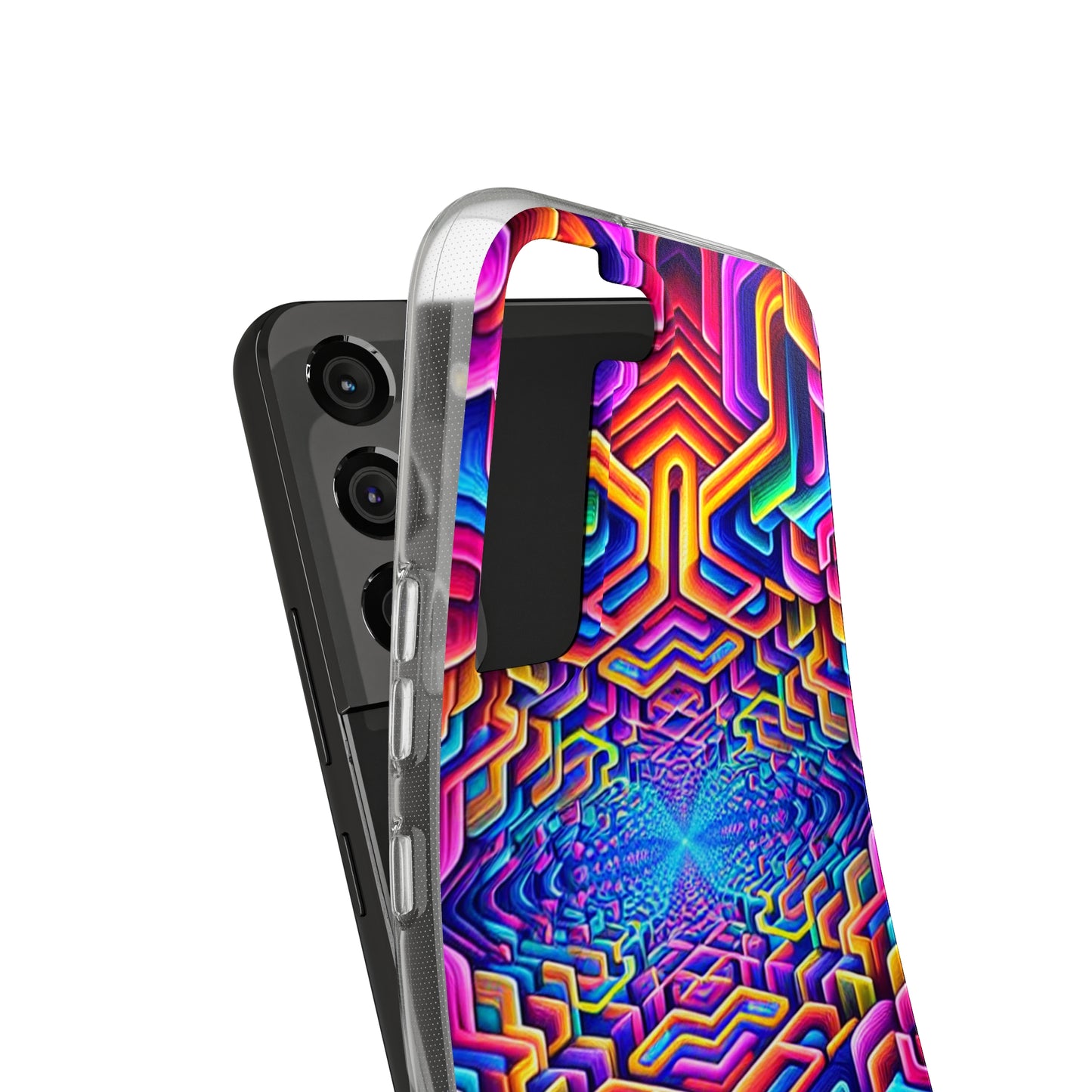 Vibrant Trippin' Infinity Infinity Patterns Art Polycarbonate Phone Case