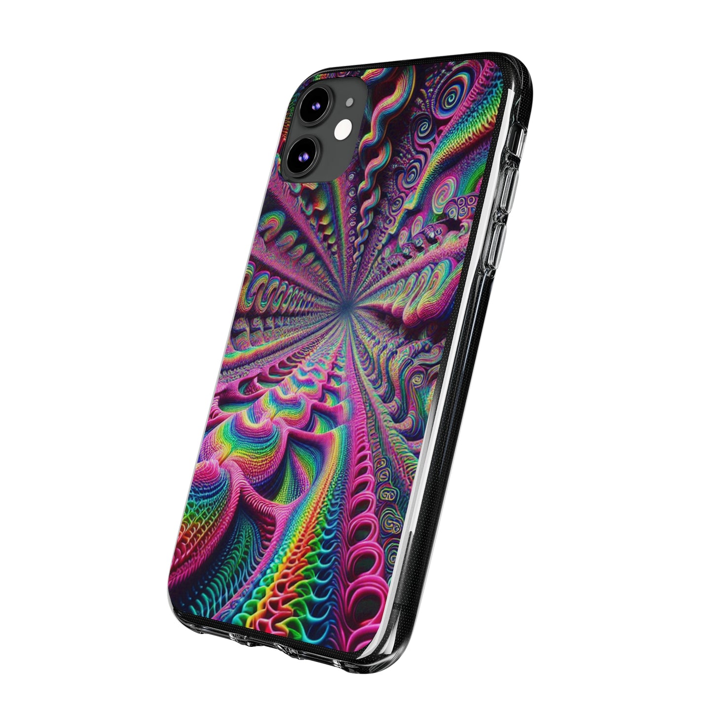 VibrancyInfiniteNeonacopia Infinity Patterns Art Polycarbonate Phone Case