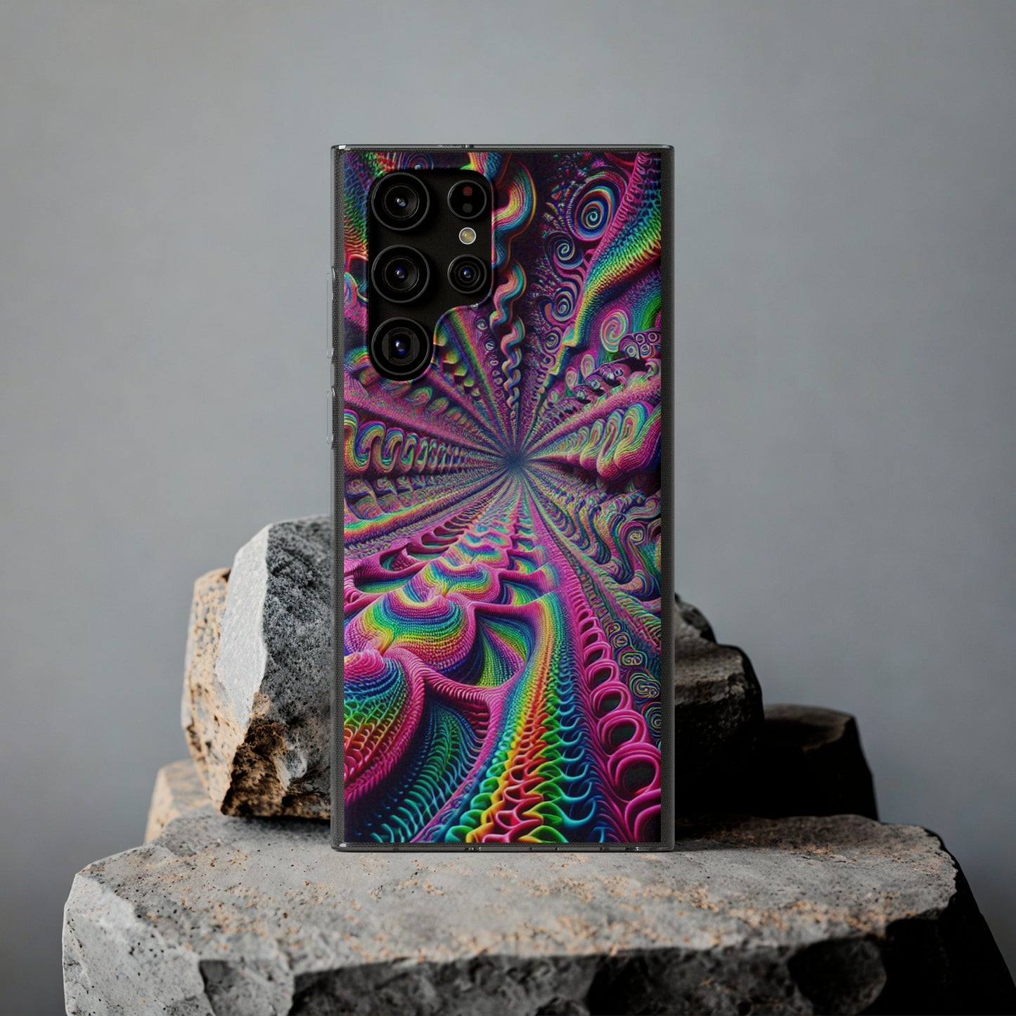 VibrancyInfiniteNeonacopia Infinity Patterns Art Polycarbonate Phone Case