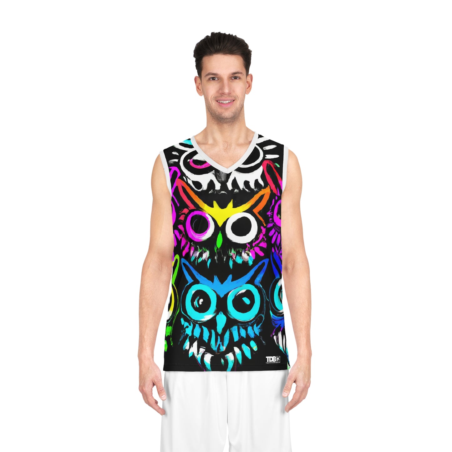 TDB Psychedelic Owl Jersey - Fun, Unique Rave wear