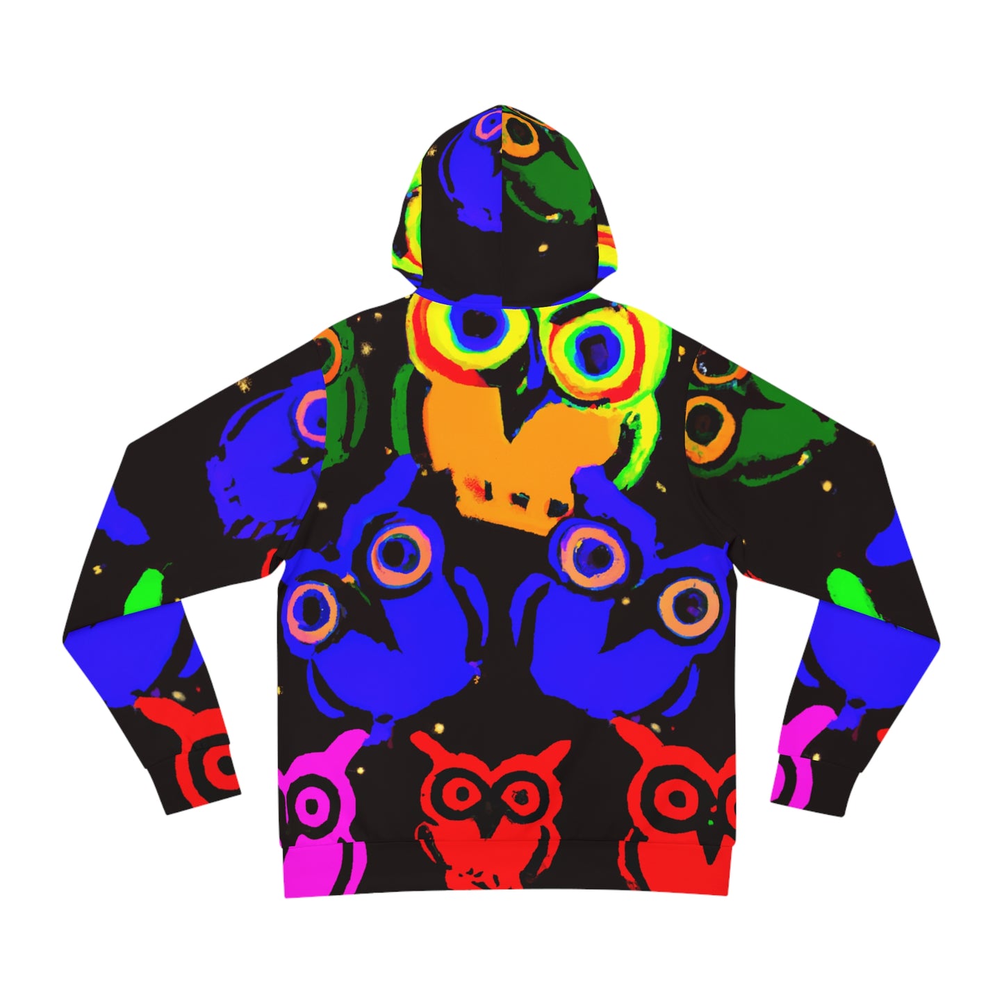 Electric Owl Gala - NEON Owls AOP Hoodie