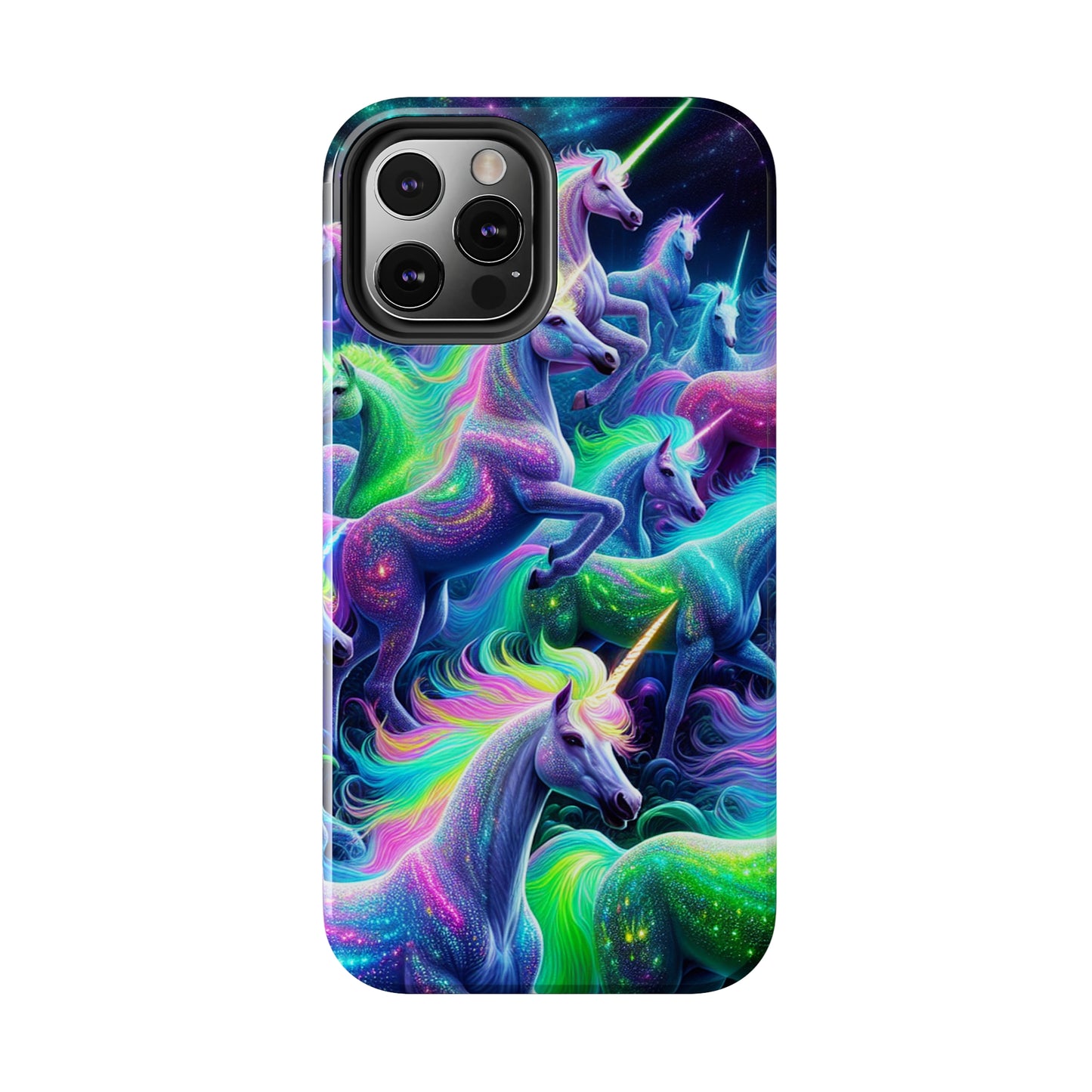 Neon Raindance Unicorns NEON Unicorns Tough Phone Case