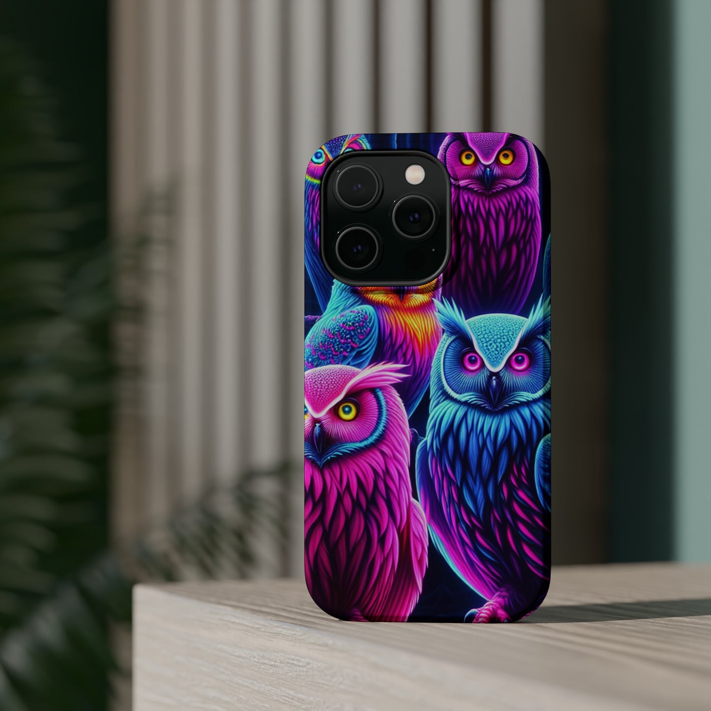 Neon Owl skylight. Neon Owls Premium Art Magsafe Magnet Tough IPhone 13 14 15 Pro Plus Max and Mini in Matte and Glossy Phone cases