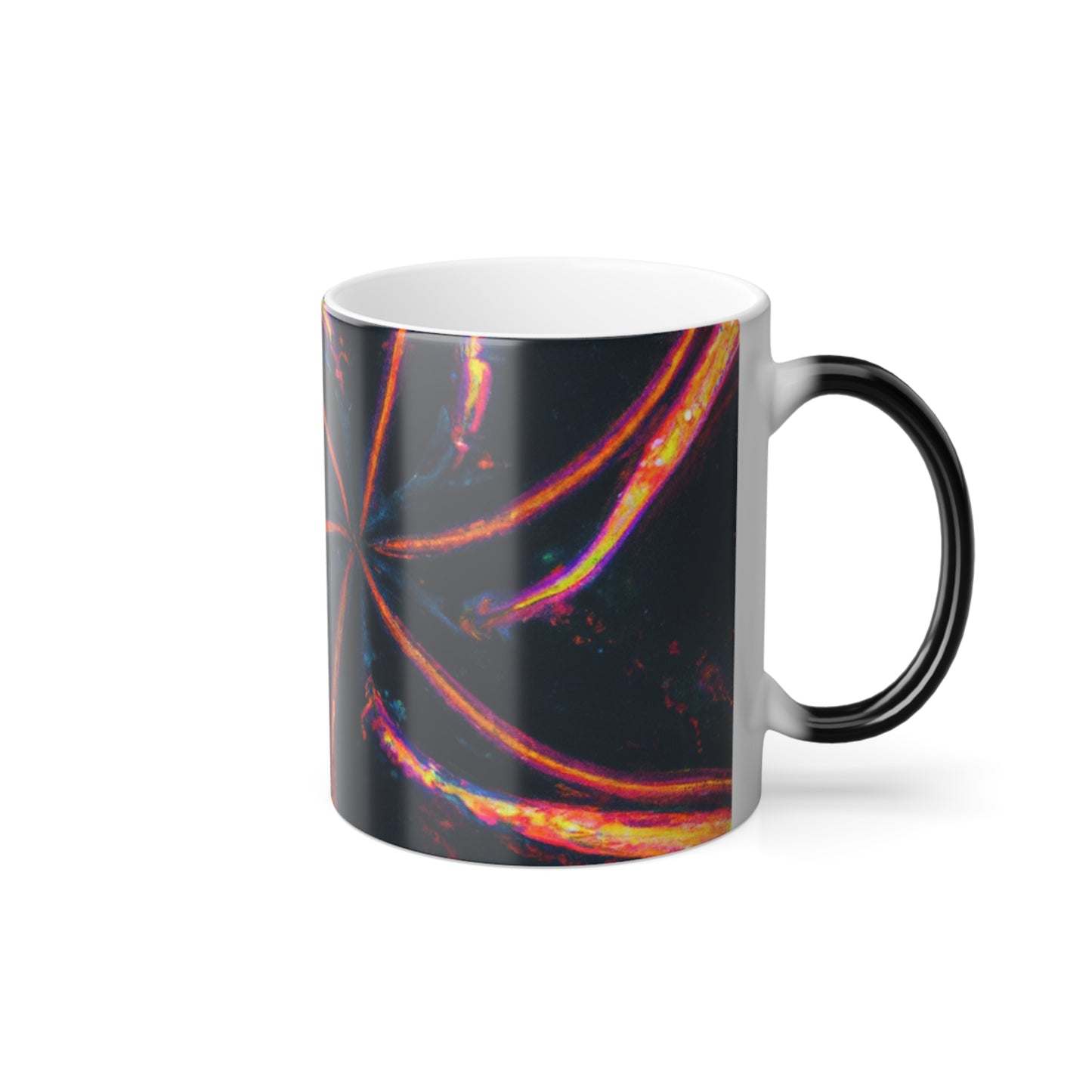 Emilio de la Pintura Trippy Infinity Patterns 11oz Color Morphing Mug