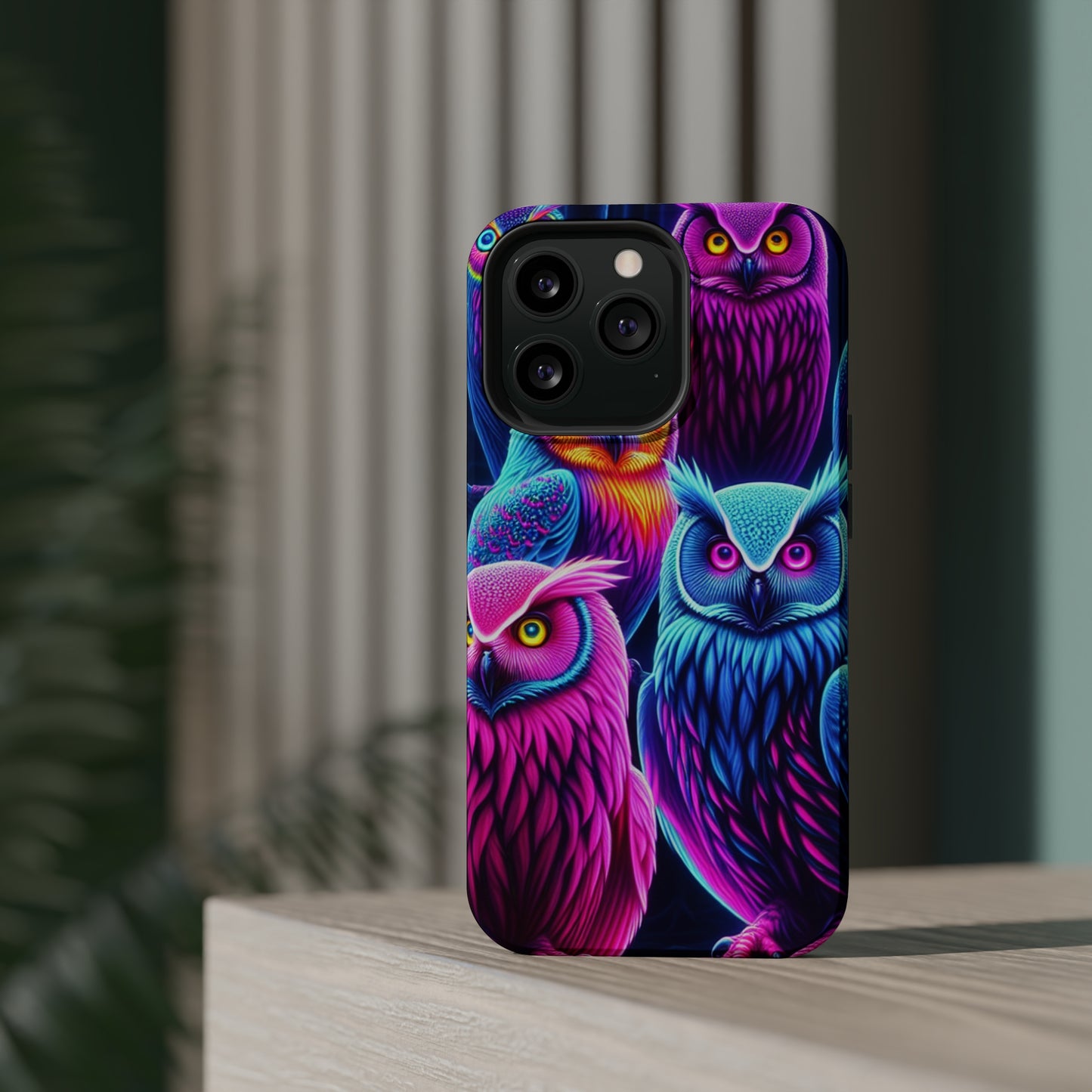 Neon Owl skylight. Neon Owls Premium Art Magsafe Magnet Tough IPhone 13 14 15 Pro Plus Max and Mini in Matte and Glossy Phone cases