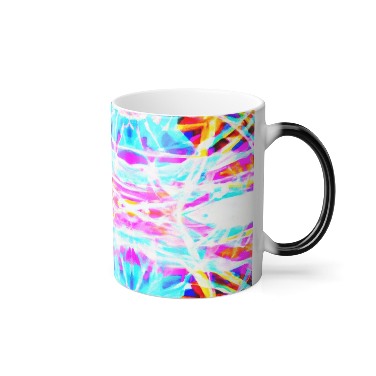 Pieter Vermeulen Trippy Infinity Patterns 11oz Color Morphing Mug