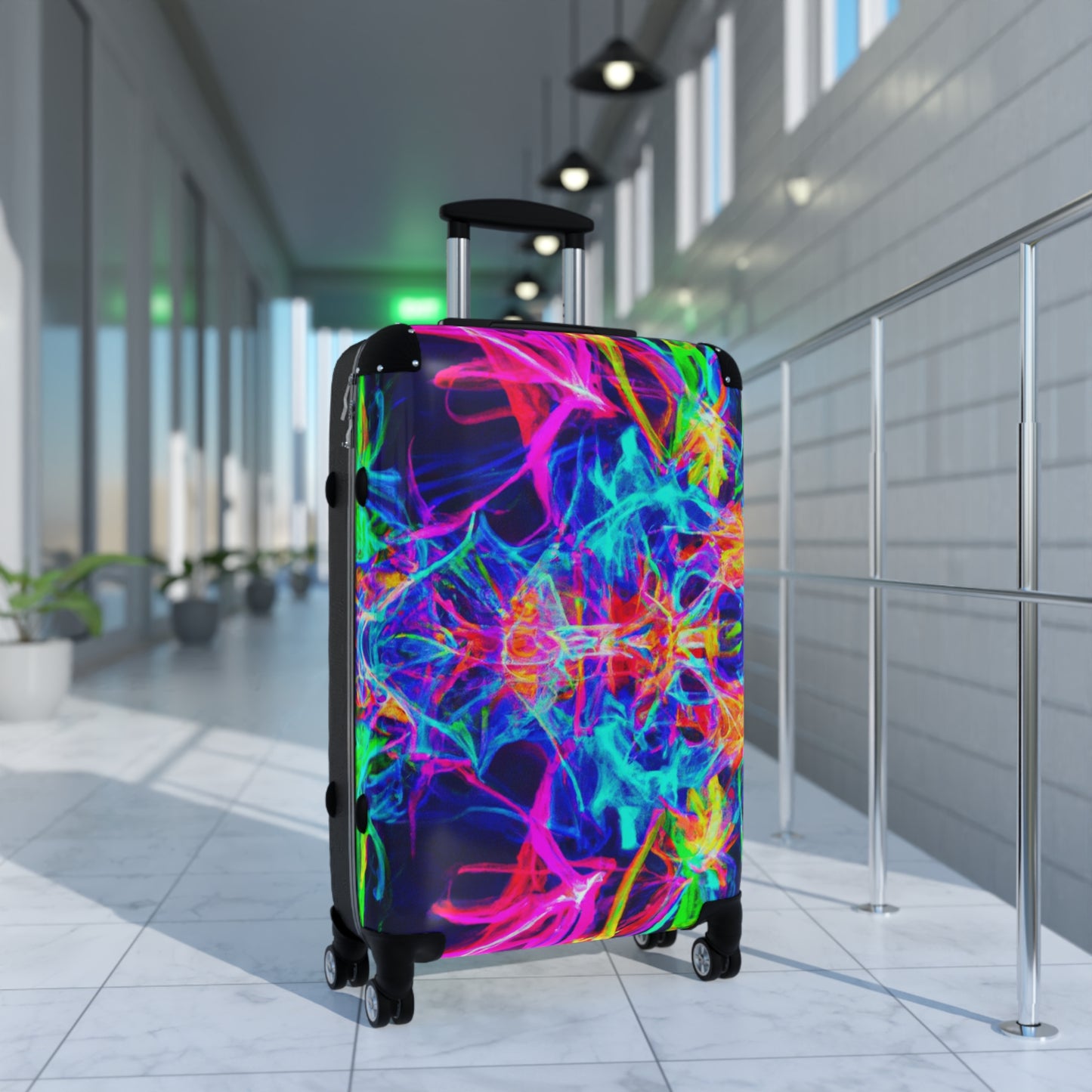 Franciscus Van'T Meer. - Trippy Infinity Patterns Suitcase