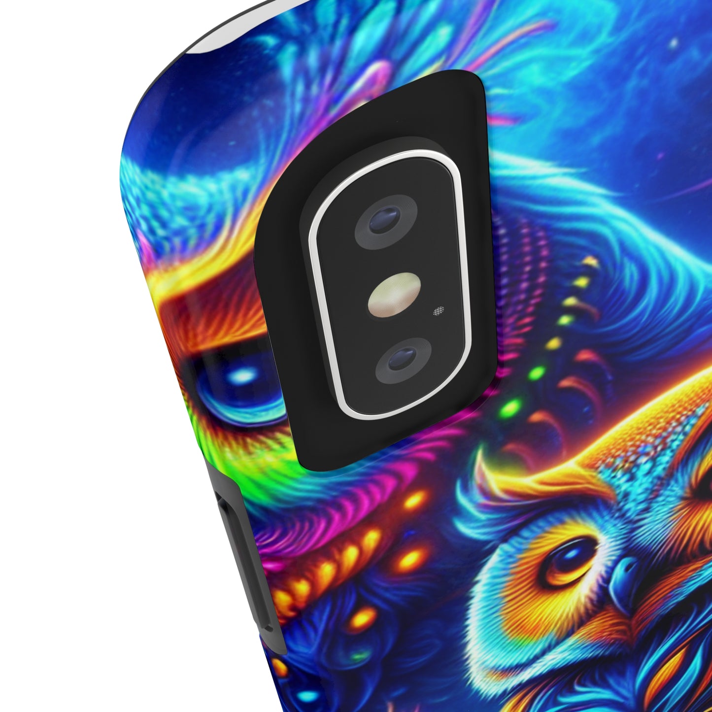 Neon Night Owls. NEON Owls Tough Phone Case