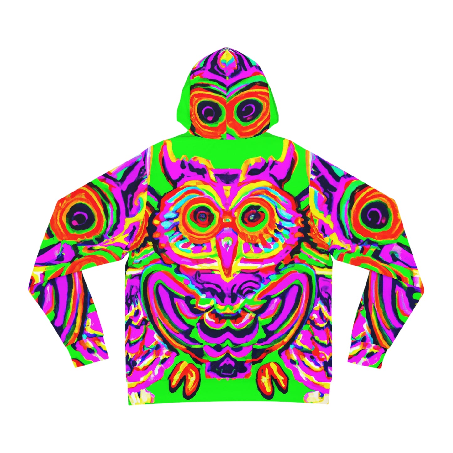 Neon Night Owls - NEON Owls AOP Hoodie