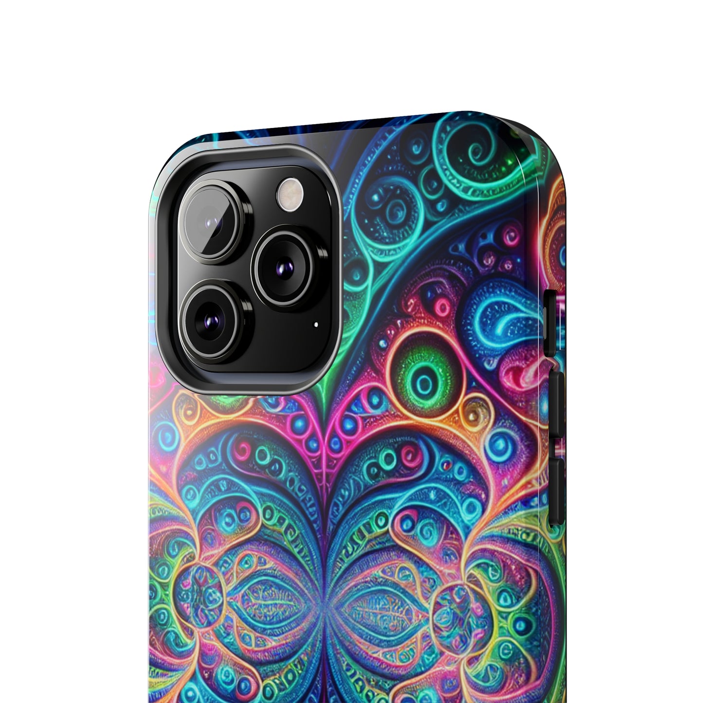 Dreamscape Eon Flow. Trippy Infinity Patterns Tough Phone Case Iphone 7 8 9 10 11 12 13 14 Pro Max Mini Plus XR XS SE