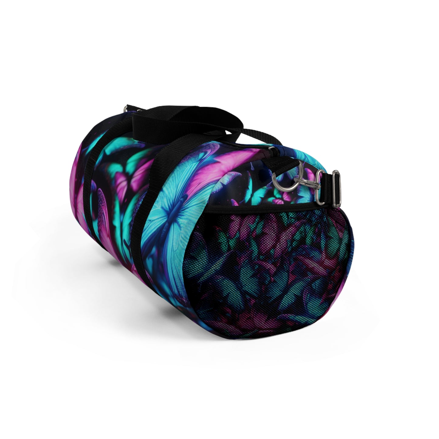 "Butterfly Bouquet" - Neon Butterflies Duffle Bag