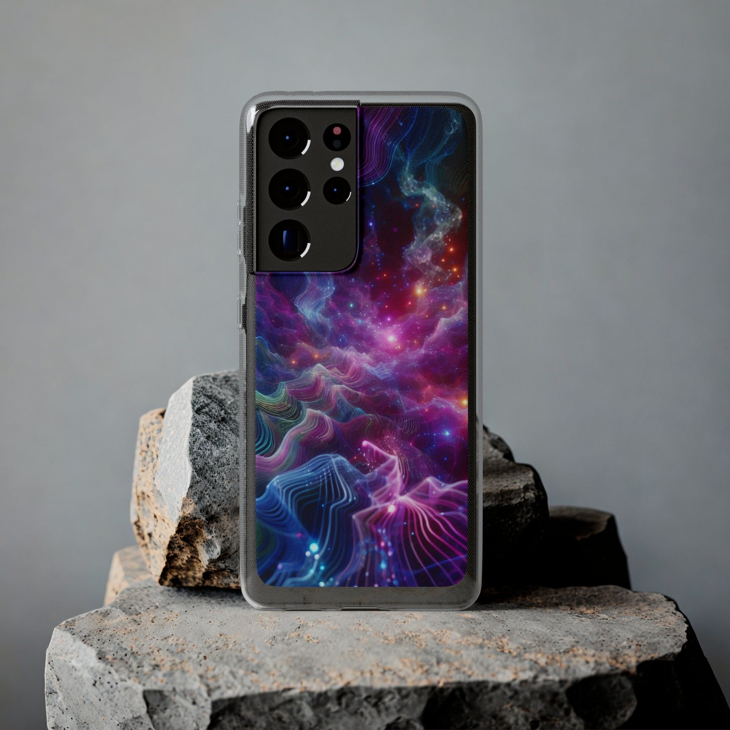Neon Infinity Swirlz Infinity Patterns Art Polycarbonate Phone Case