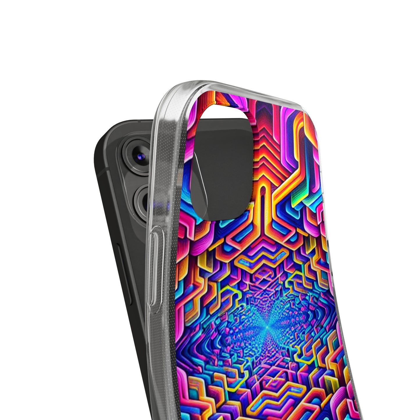Vibrant Trippin' Infinity Infinity Patterns Art Polycarbonate Phone Case
