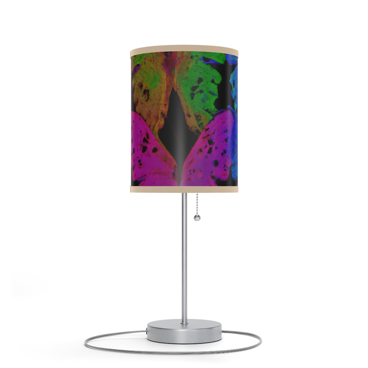 "Glowing Luminescence" - NEON Butterflies Colored Lamp