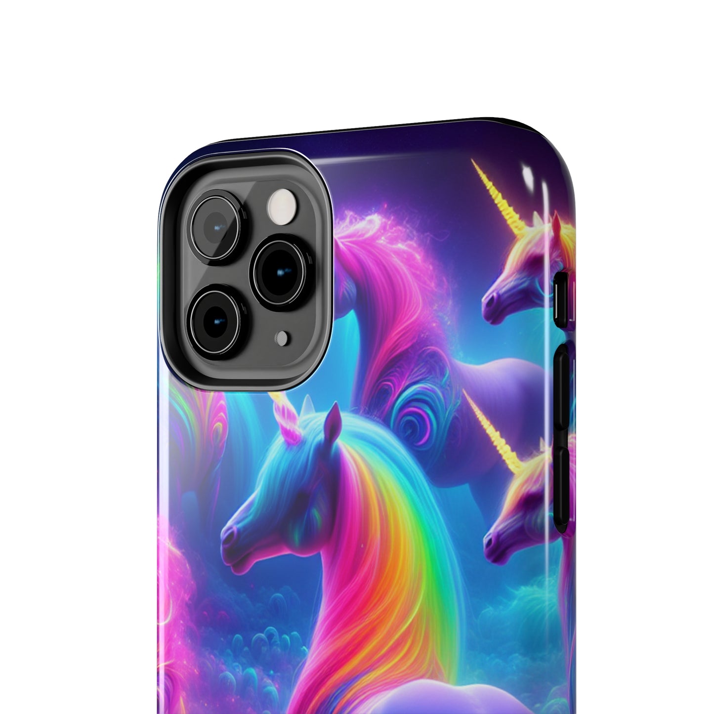 "Dreamworld Enchantment" NEON Unicorns Tough Phone Case