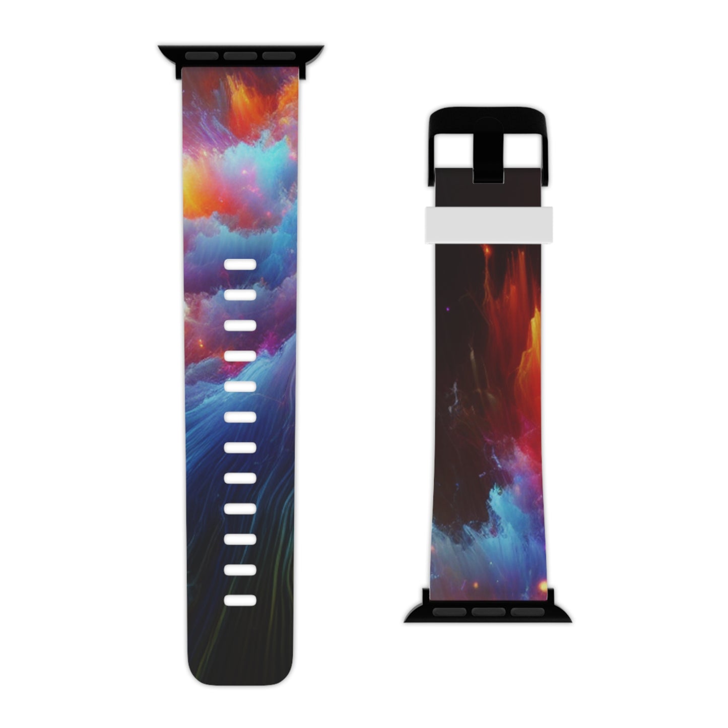 "Neon Digitalim" - Trippy Infinity Patterns Iwatch Band