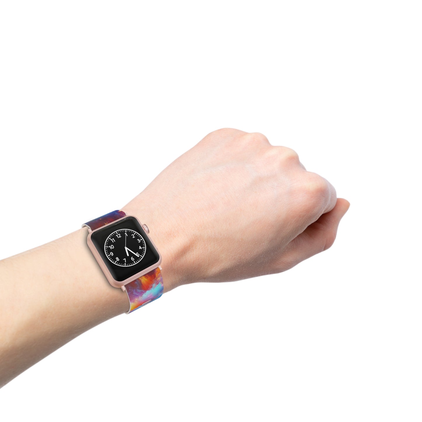 "Neon Digitalim" - Trippy Infinity Patterns Iwatch Band