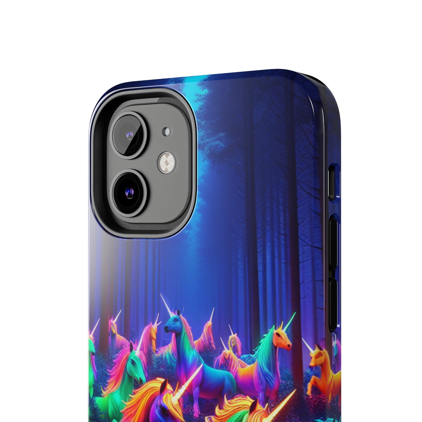 Vivid Unicorn Pack NEON Unicorns Tough Phone Case Iphone 7 8 9 10 11 12 13 14 Pro Max Mini Plus XR XS SE