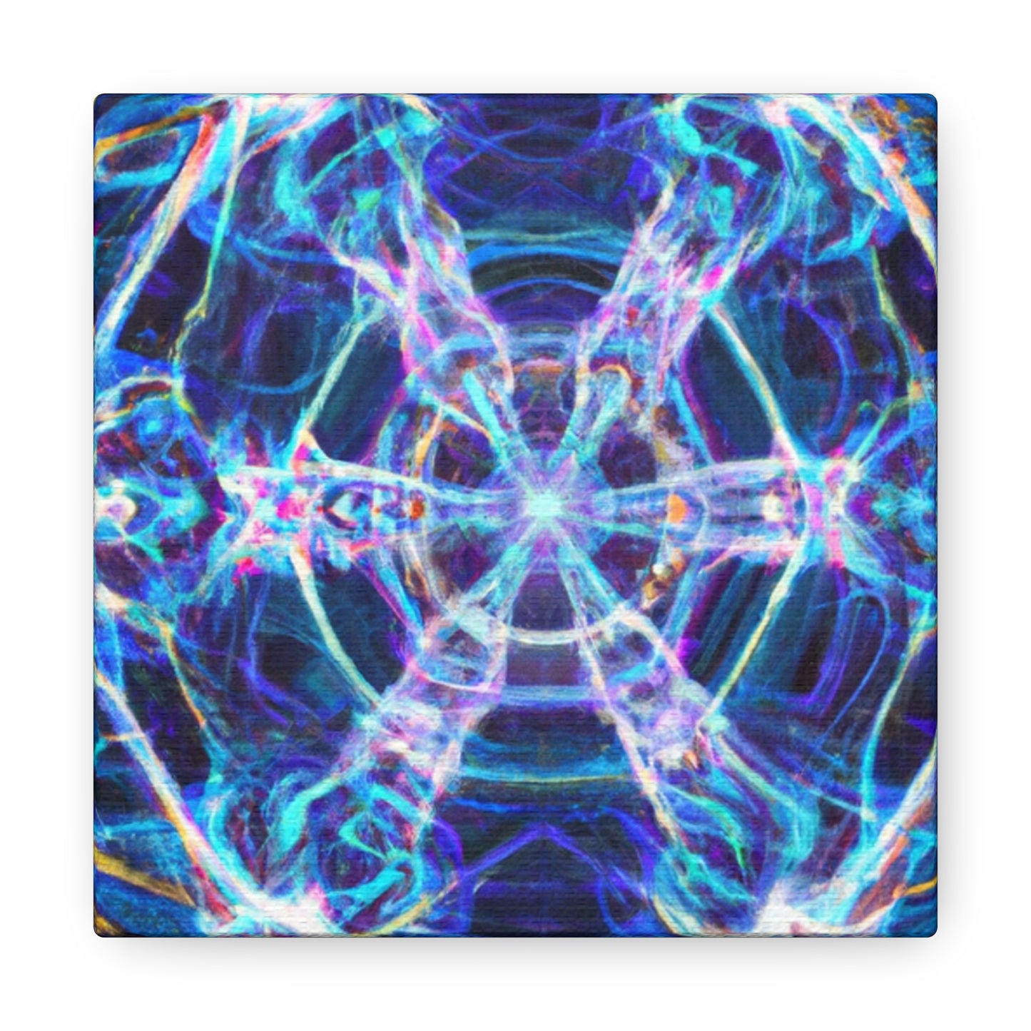Psychedelic Infinity Visions Trippy Infinity Patterns Art Canvas