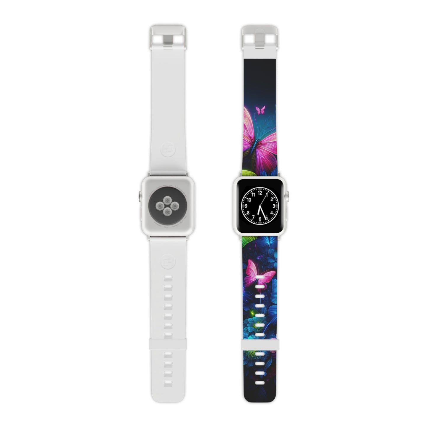 "Neon Dreams" - NEON Butterflies Iwatch Band