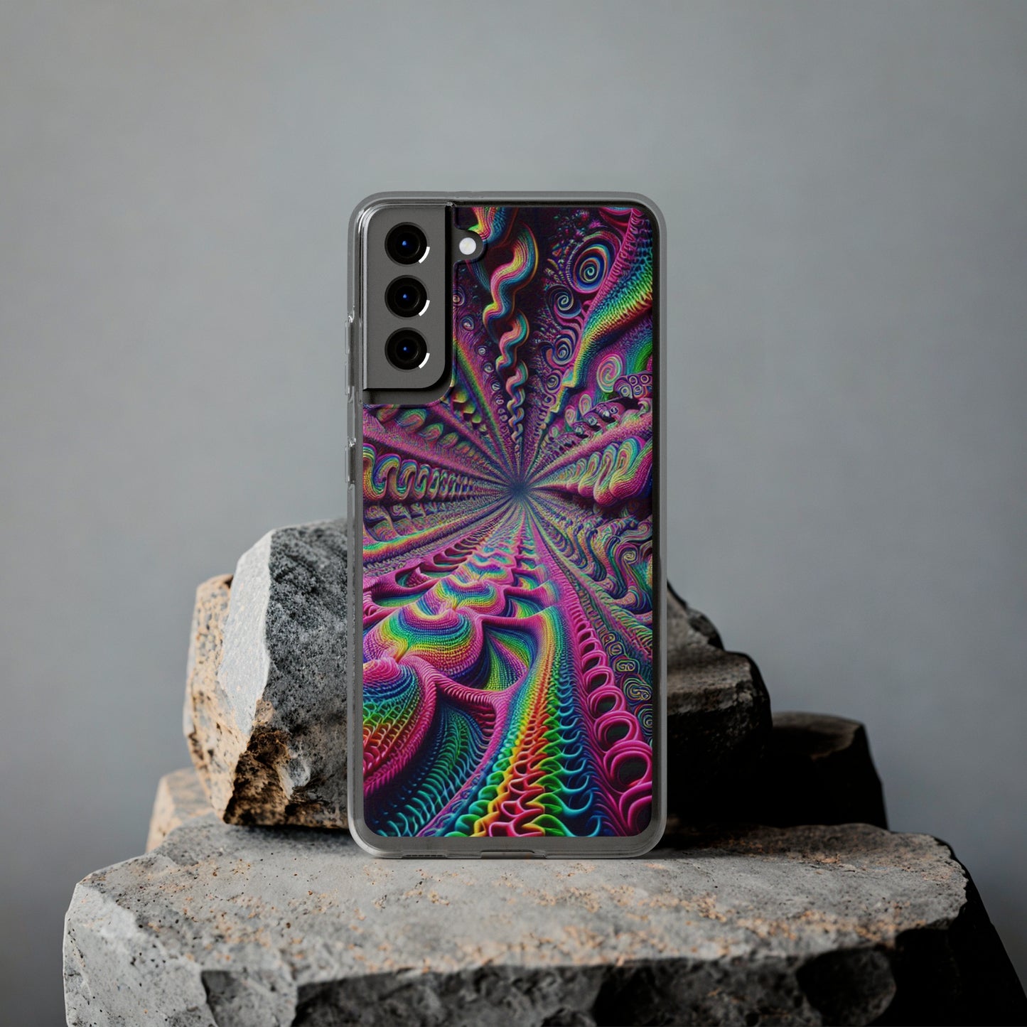 VibrancyInfiniteNeonacopia Infinity Patterns Art Polycarbonate Phone Case