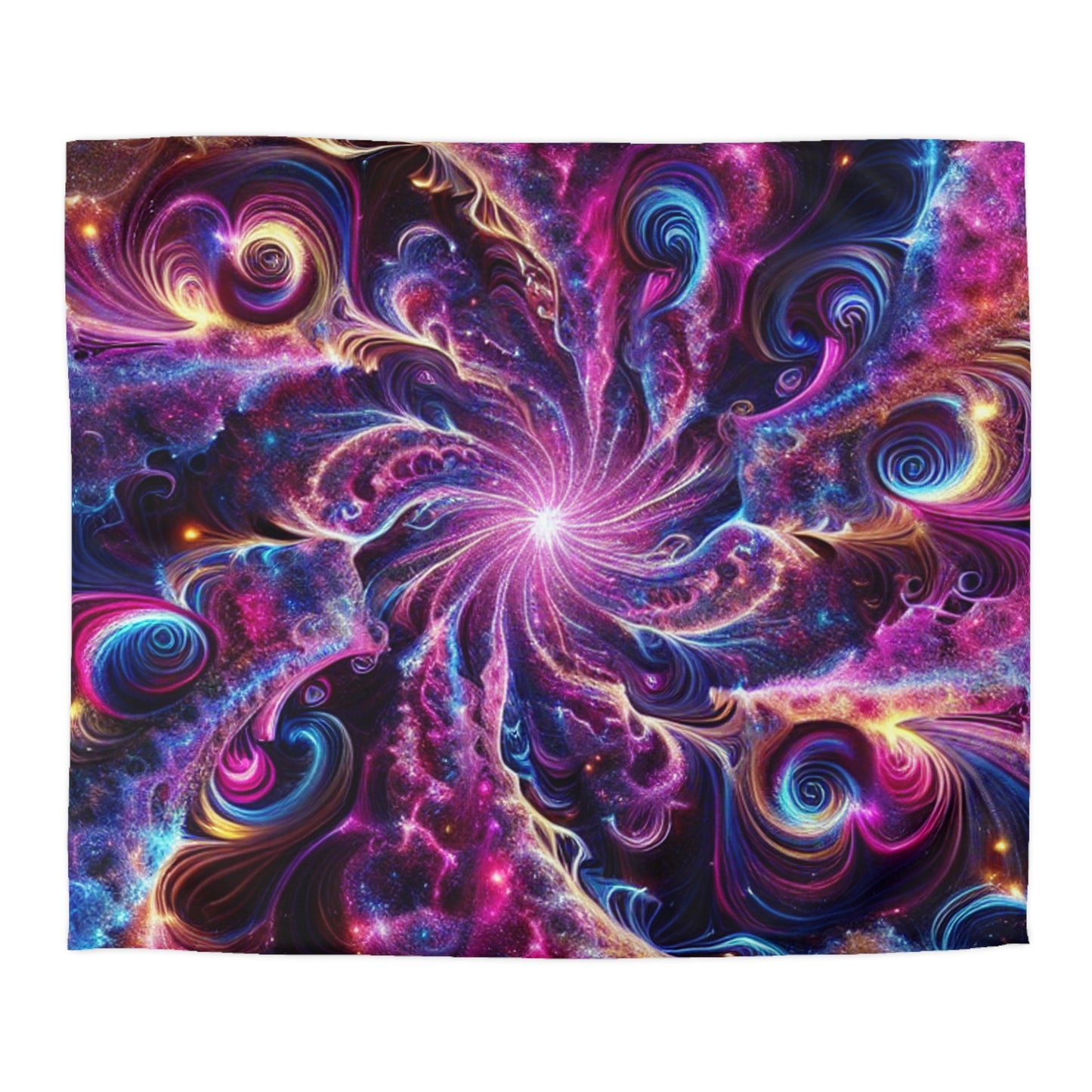 Benedicto da Silva. - Trippy Infinty Patterns Microfiber Duvet Cover