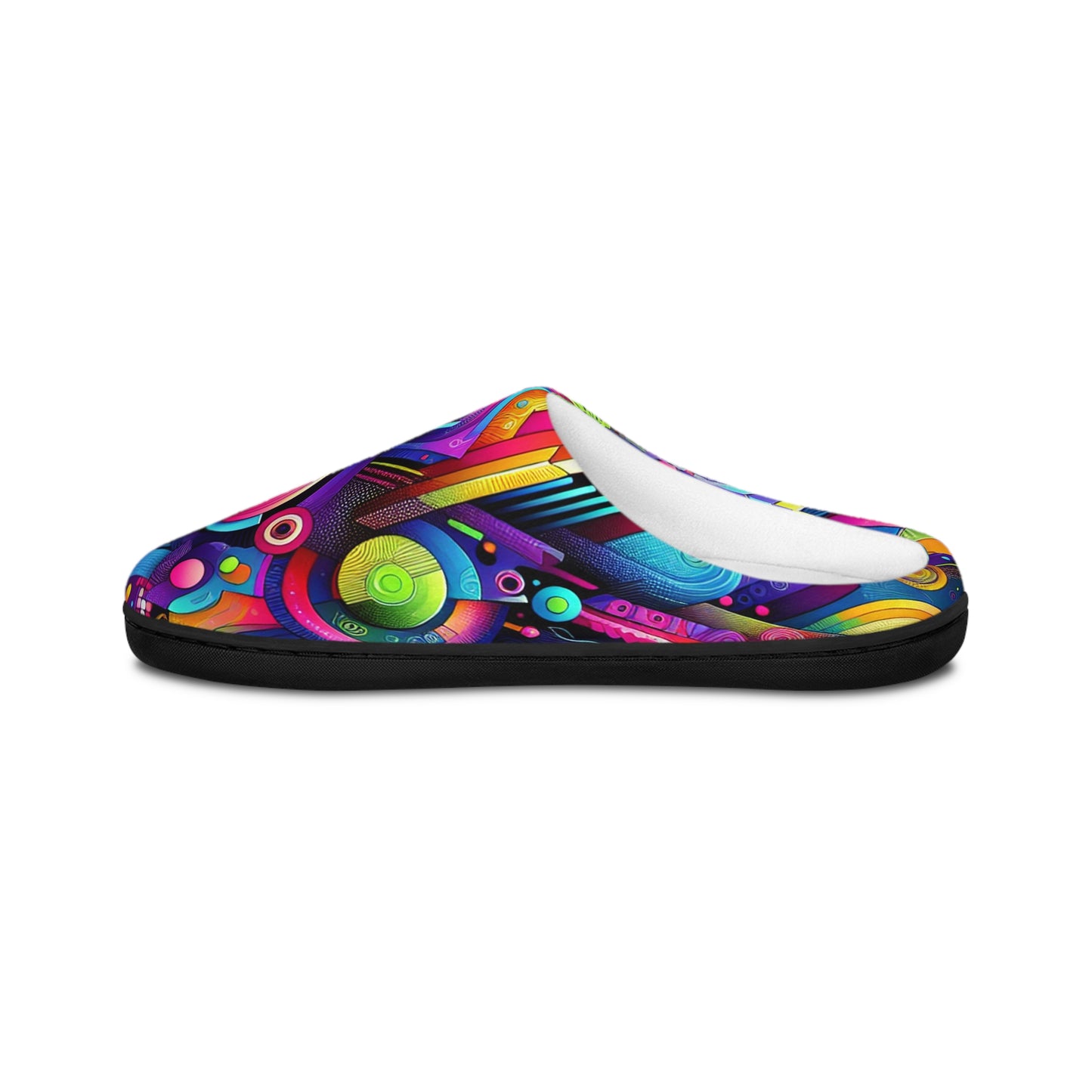 Giovanni da Verona - Trippy Infity Patterns Men's Indoor Slippers