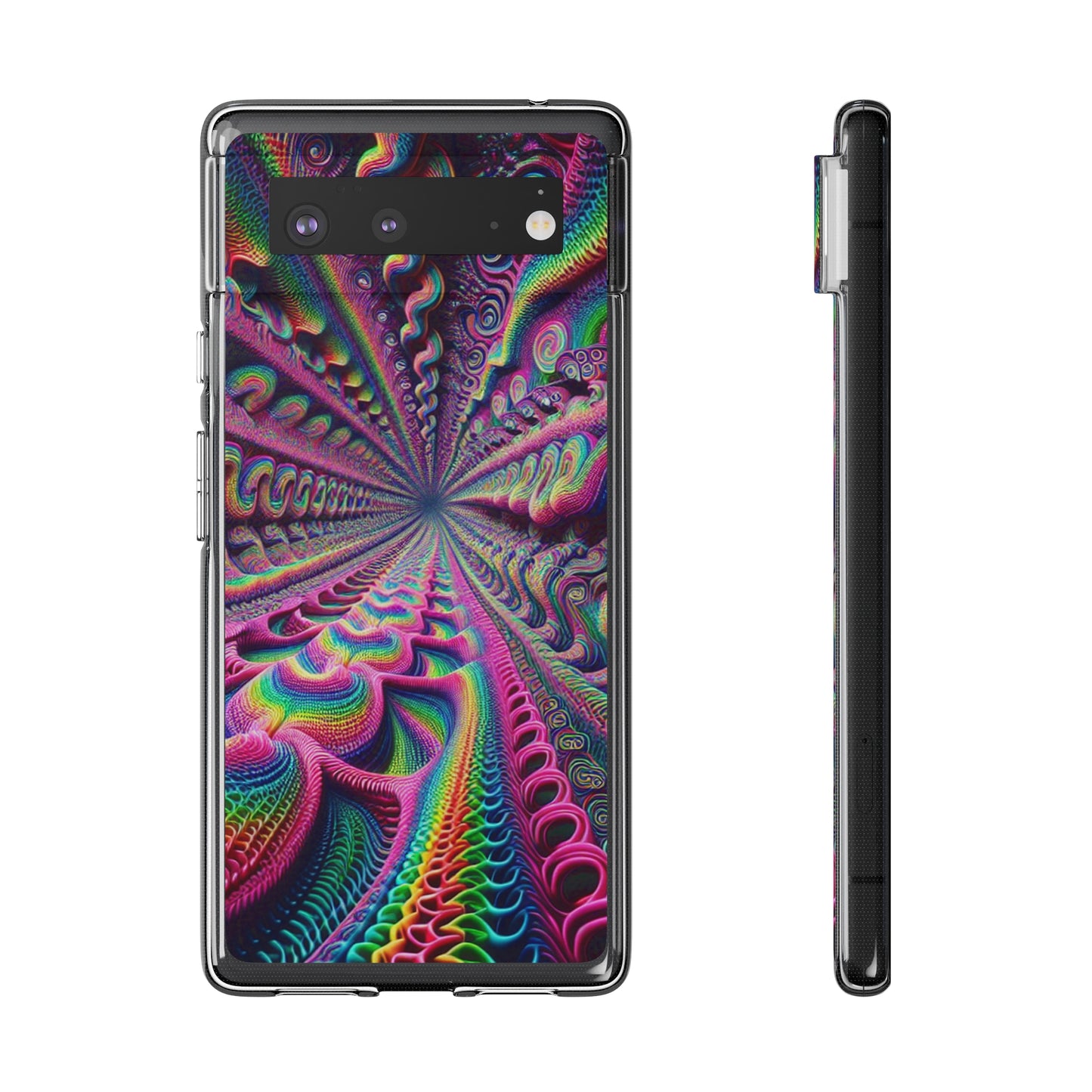 VibrancyInfiniteNeonacopia Infinity Patterns Art Polycarbonate Phone Case
