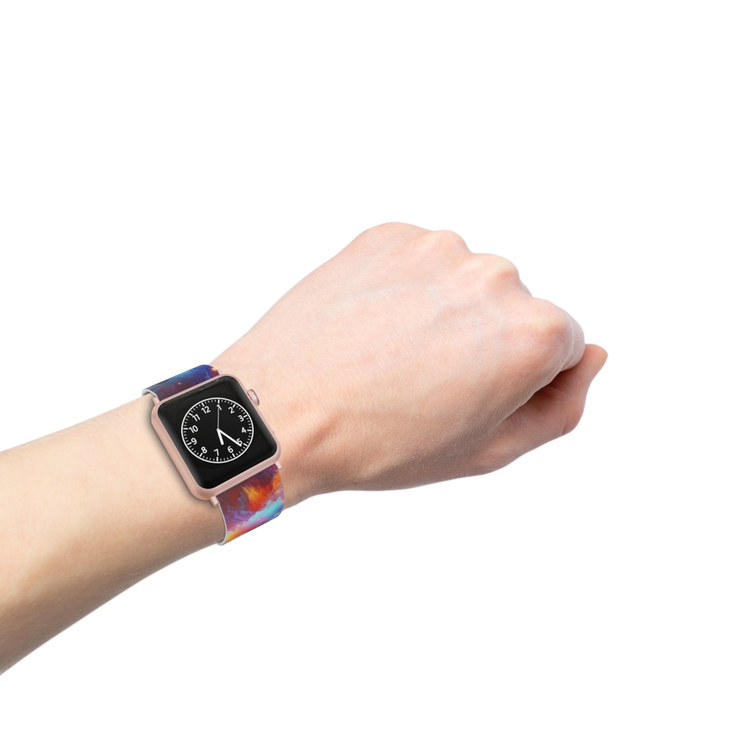"Neon Digitalim" - Trippy Infinity Patterns Iwatch Band