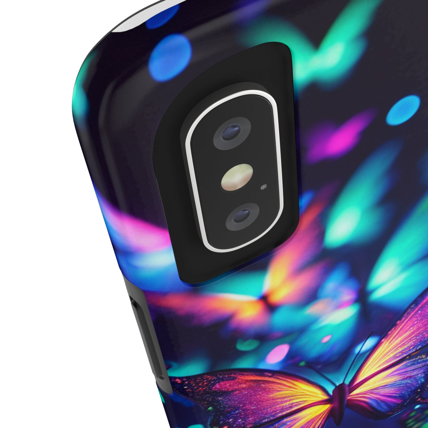 Neon Flutterings. NEON Butterflies Tough Phone Case Iphone 6 7 8 9 10 11 12 13 14 SE X XR XS Pro Max Mini Plus