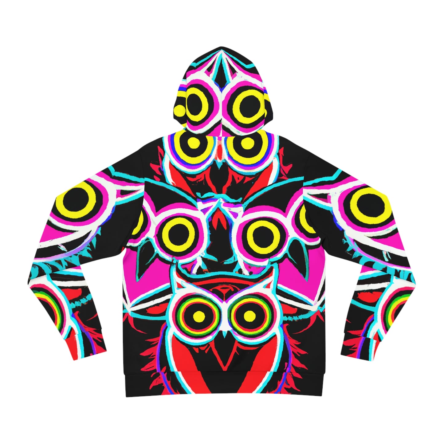 Neon Nocturne - NEON Owls AOP Hoodie