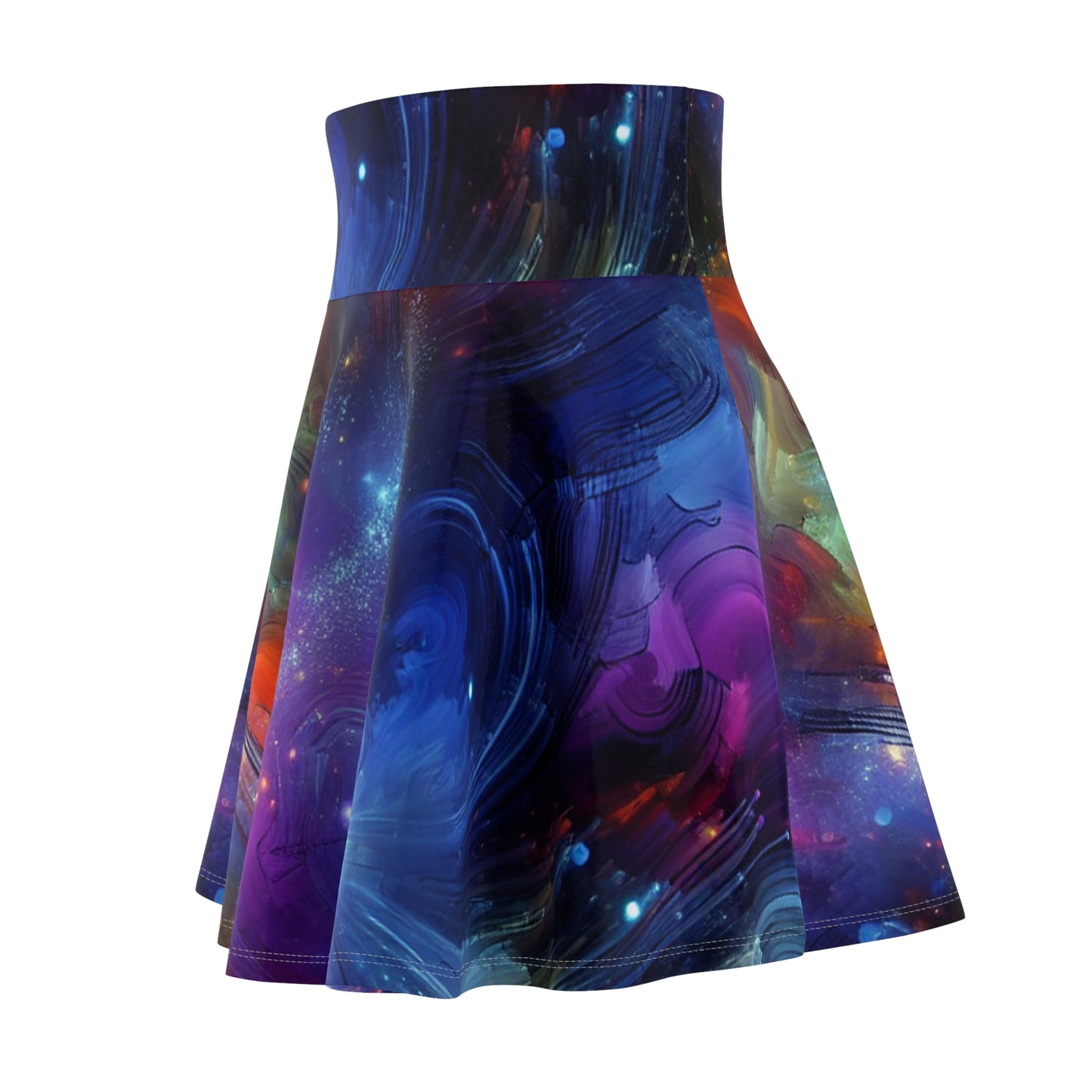 Jacopo da Firenze - Trippy Infity Patterns Woman's Skater Skirt