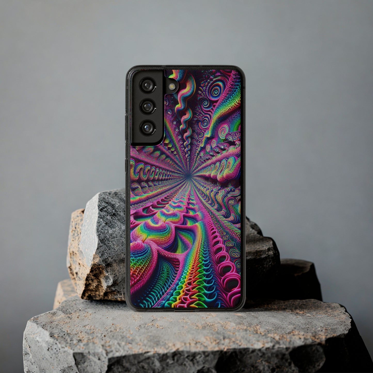 VibrancyInfiniteNeonacopia Infinity Patterns Art Polycarbonate Phone Case