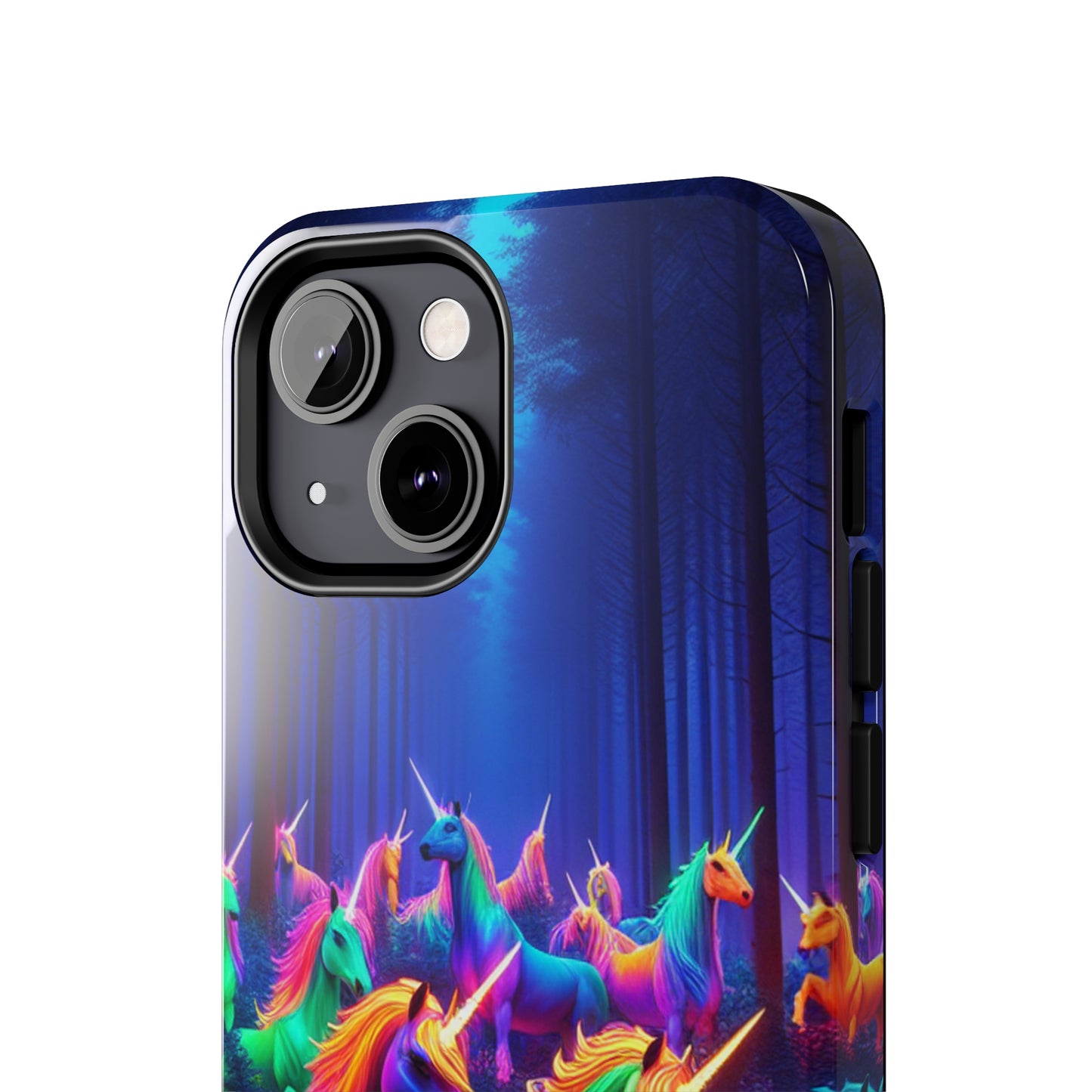 Vivid Unicorn Pack NEON Unicorns Tough Phone Case Iphone 7 8 9 10 11 12 13 14 Pro Max Mini Plus XR XS SE