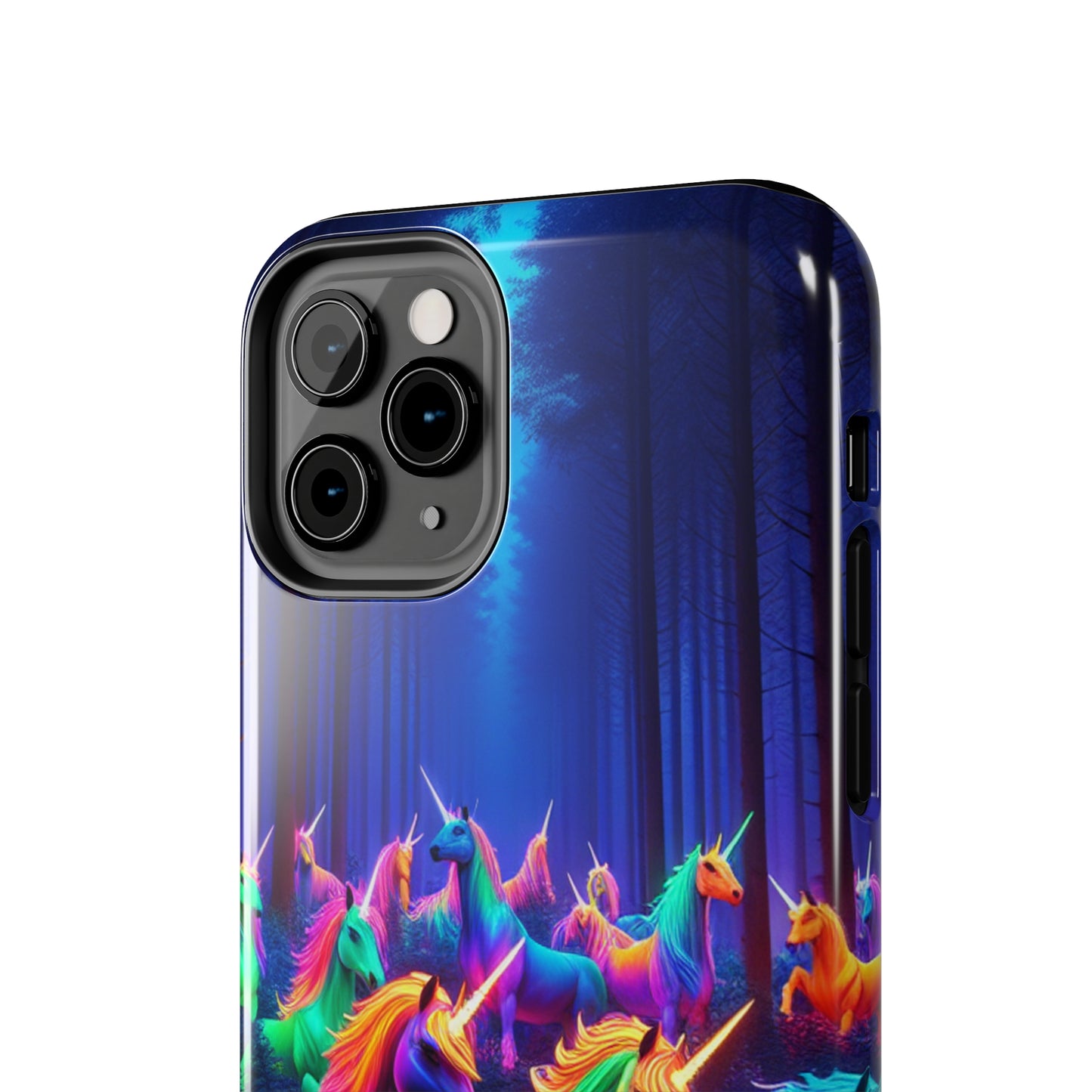Vivid Unicorn Pack NEON Unicorns Tough Phone Case Iphone 7 8 9 10 11 12 13 14 Pro Max Mini Plus XR XS SE