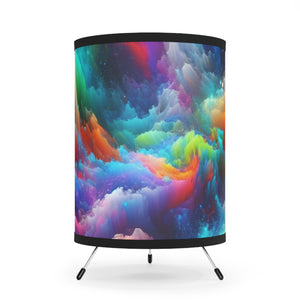 Pietro di Braccio - Trippy Infity Patterns Art Tripod Lamp
