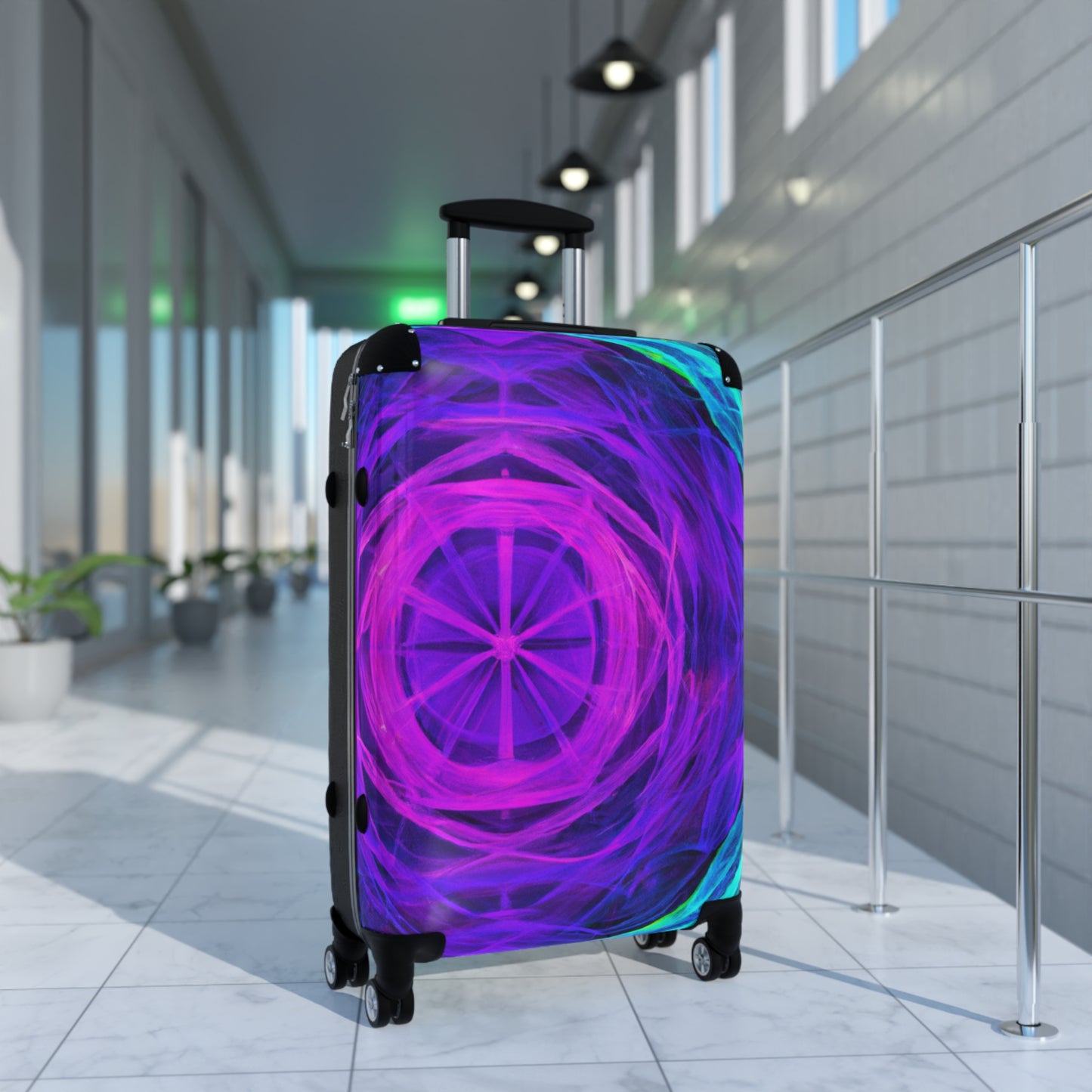 Jacopo Ferranti - Trippy Infinity Patterns Suitcase