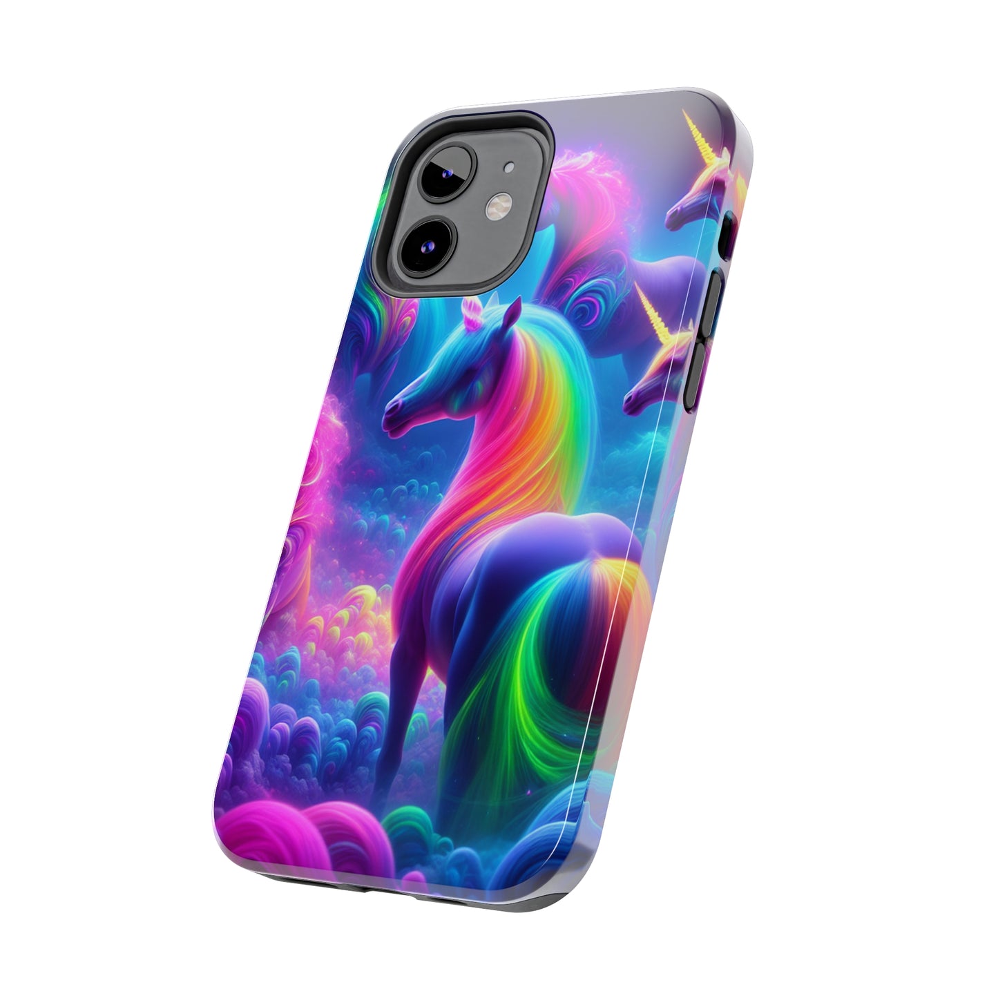 "Dreamworld Enchantment" NEON Unicorns Tough Phone Case